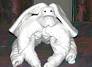 Bunny sculpture